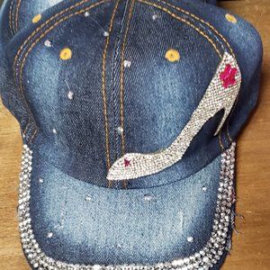 Bling High Heel Shoe Cap